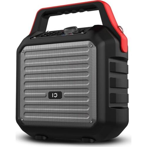 SHIDU portable 5.25 inch professional UHF wireless audio speaker H3