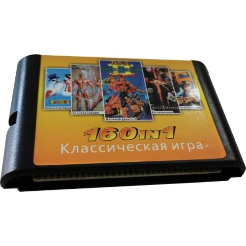 Russian 16 Bit Sega Md Game Card For Mega Drive For Genesis Us Version Video Game Console Us Shell