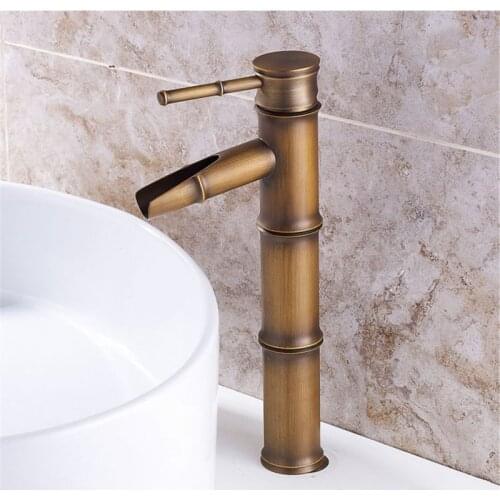 Single Handle Bathroom Basin Faucets Cold/Hot Mixer Basin Sink Tap