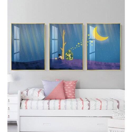 Modern Abstract Landscape Picture Home Decor Nordic Canvas Painting Wall Art Mountain Sunrise Prints and Posters for Living Room