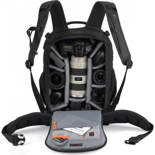 Waterproof Lowepro Flipside 400 AW Camera Photo Bag Genuine Digital SLR Travel Tripod Lens Backpack For Canon Nikon Sony Xiaomi