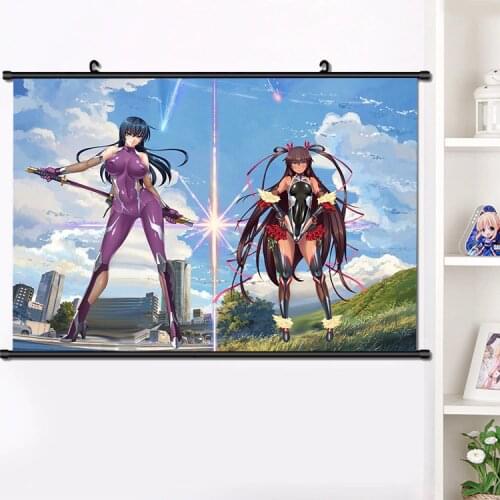 Japanese Anime Taimanin Asagi igawa asagi mizuki yukikaze Cosplay Wall Scroll Mural Poster Wall Hang Poster Art Home Decor Gift