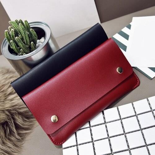 Women Wallet Long Bag Female Leather Money Bag Women Clutch Phone Female Purse Card Holder Feminima Bolsa Vintage