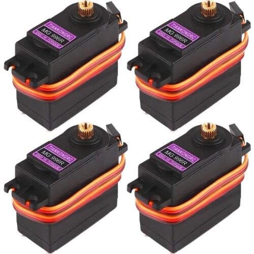 4Pcs/Lot MG995 MG996 55g servo Digital Metal Gear rc car robot Servo 48g MG996R Helicopter Boat MG995 MG996R