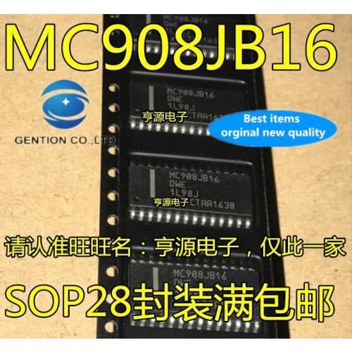 5PCS MC908JB16DWE MC908JB16D MC908JB16 SOP28 in stock 100% new and original