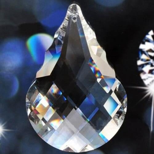 5 PCS Transprent Chandelier Glass gorgeous Crystal Healing Pendulum Lamp Prisms Hanging Drops Pendants Rainbow Maker 2