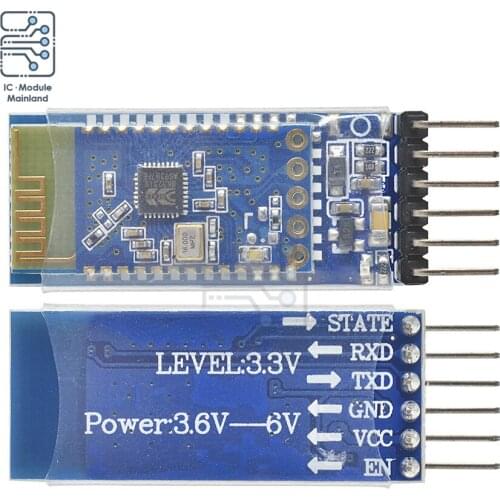 JDY-3 JDY-31 Bluetooth 3.0 Transparent Transmission Attachment Bluetooth Module Serial Port 2.4G SPP Compatible with HC-05 HC06