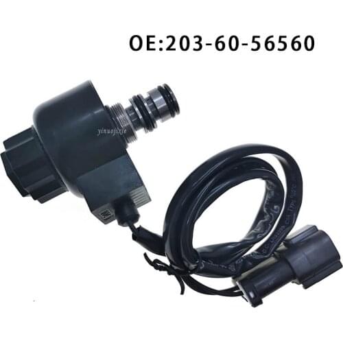 Excavator accessories suitable for PC60-5/PC120-5/PC60-6 rotary solenoid valve old 4D95 rotary solenoid valve OE: 203-60-56560