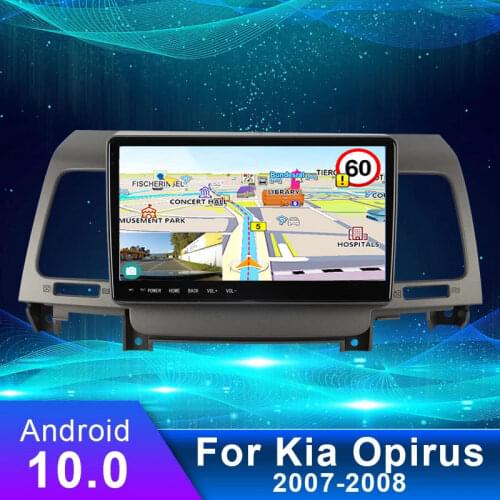 9" Inch For Kia Opirus 2007-2008 Android 10 Car Navigation GPS Audio Video Radio DVD Multimedia Player Touch Wifi 4G