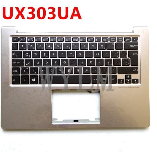 UX303UA For ASUS UX303U UX303UA U303U UX303UB Bilingual laptop keyboard frame C case external With backlight