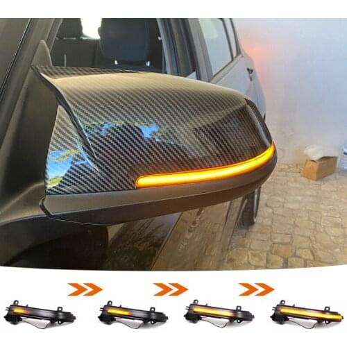 For BMW 1 Series F20 F21 116i 118i 120i 125i 130i 2012 - 2016 Dynamic LED Side Rearview Mirror Turn Signal Light Indicator