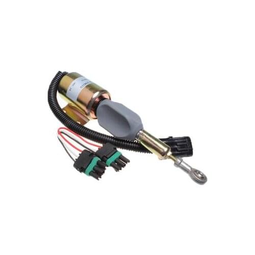 Electric Stop Solenoid RE502474 RE516083 24V Fit for John Deere 120 160LC 200LC 230LC 270LC 670C 672CH 624H