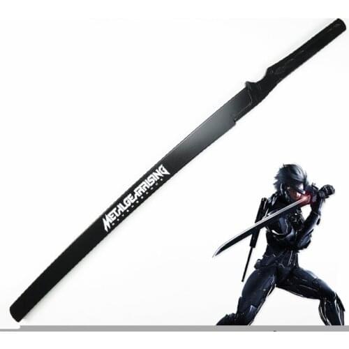 Game Gear Rising Revengeance Raiden Cosplay Wooden Sword For Collectible Cosplay Props