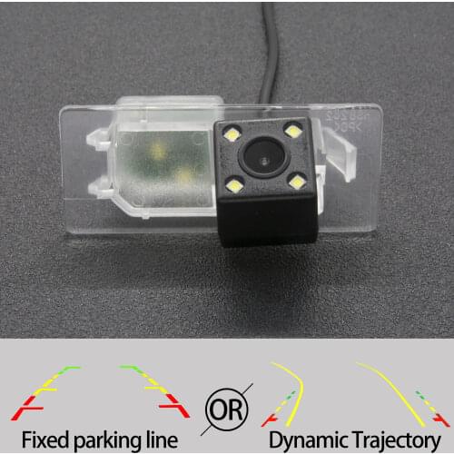 Fixed Or Dynamic Trajectory Car Rear View Camera For Skoda Octavia III A7 (Typ 5E) Wagon Sedan2013-2018 Car Parking Accessories