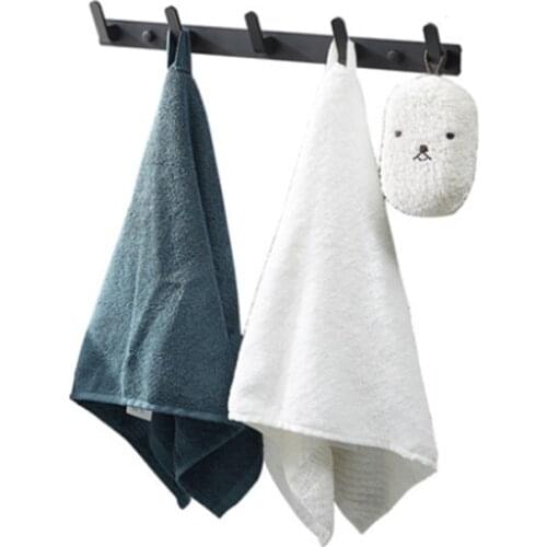 Black Painted Robe Hooks Wall Hang Mounted Towel Hook Clothes Hook Bathroom Hardware Hat Hook MJ