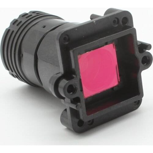 X2pcs 2MP Aperture F1.0 4mm cctv camera lens Star light and black light Fixed MTV for Security Camera