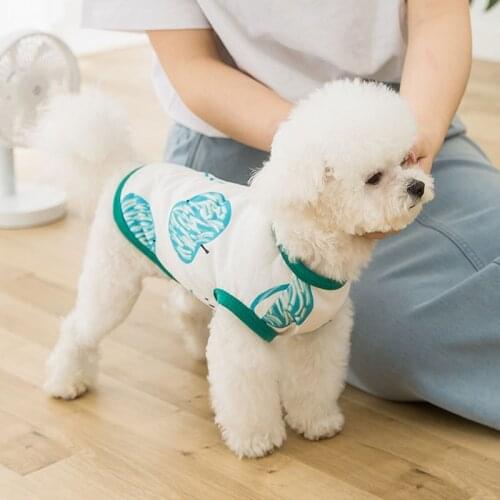Dog clothes spring and summer small dog pet clothes cat law fighting clothes bichon spring puppy dog vest clothing fashion cute