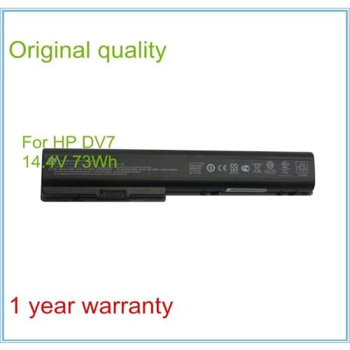 Original Battery For X18T-1200 HDX18 18-1000 18-1101EG 18-1150EF 18-1180EF dv7-3105ea dv7/CT 8Cells 73WH
