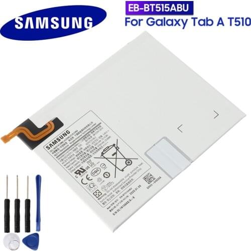 Samsung Original Battery EB-BT515ABU For Samsung Galaxy Tab A T510 Authentic Tablet Battery 6150mAh