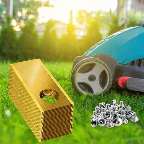 30 Pack Replacement Robotic Mower Blades 0.5mm Designed For Honda Miimo Automatic Mower Cutter Blade Garden Tools