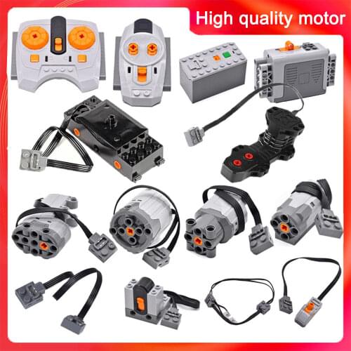 Technical parts Motor multi power functions 8293 8883 tool servo train motor PF model sets building blocks Compatible All Brands