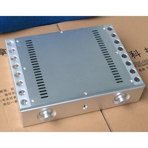 BZ3608C All aluminum amplifier chassis / Preamplifier case / AMP Enclosure / DIY box (361 *85*270mm)