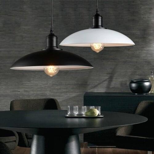 Creative Iron Pot pendant lamp Retro Industrial Loft Style Restaurant Bar Cafe iron single head lid light fixtures YHJ020415