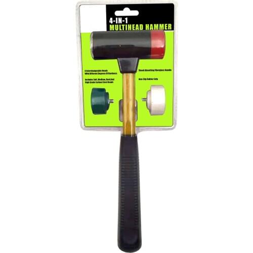 Hammer Household Tool Installation Hammer Installation Drill Installation Stainless Steel Double Face Soft Tap Rubber Hammer