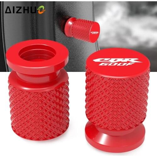 Motorcycle FOR HONDA CBR600F CBR 600F CBR600 F 1991-2007 2006 CNC Aluminum Tire Valve Wheel Tyre Air Port Cover Cap Accessories