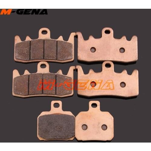 Motorcycle metal sintering brake pads For Diavel 1200 M50 Panigale 959 2016 2017 16 17 Monster 1200