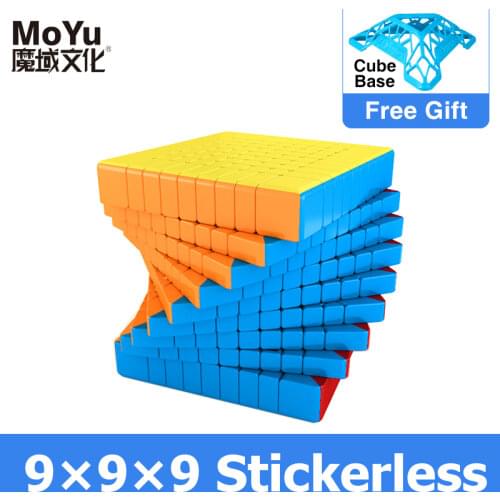 MOYU Magic Cube Speed 7x7 9x9 8x8 Cube Profissional Weilong Wr M Meilong GTS 3m Kit 6x6 Cube For Kids Toys Boys Puzzle
