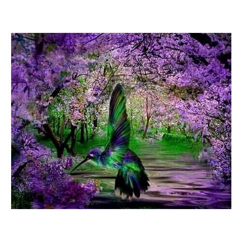 A12500 11CT/14CT/18CT/25CT/28CT oil scenery patterns Counted Cross Stitch DIY Cross Stitch Kits Embroidery Needlework Sets