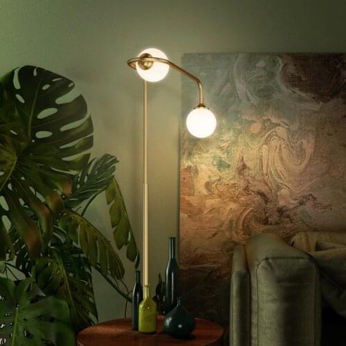 Nordic led glass floor lamp tripot standing lamp lampara de pie store kitchen