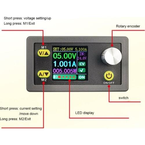 36V 5A Adjustable digital control DC regulated LCD display power supply