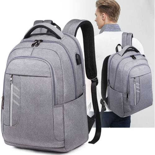 13 14 15"17" Inch Laptop Backpack USB Charge Computer Sleeve Waterproof Men Travel Backpacks For Macbook Air Pro Notebook Bags