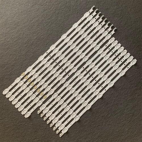 16 PCS/set LED Backlight Strip for Samsung UE55HU7200 UE55HU7100 UE55HU7105 UE55HU7205 UN55HU7200 UA55HU7800 BN96-33494A 33493A