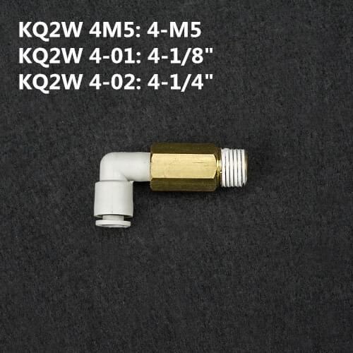 Tube 4mm -1/8" PT thread smc type pneumatic female straight fitting/ Lengthen fittings KQ2W 4-1/8"S