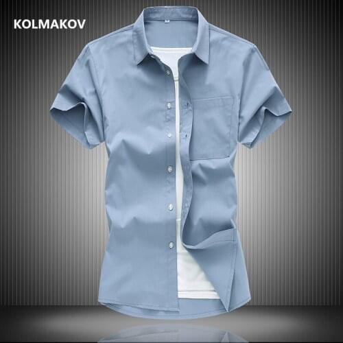 2021 summer Mens clothing fashion Shirts short Sleeve Casual Shirt,Mens slim fit Shirt Men size M-5XL