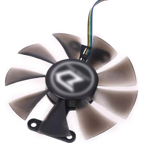 2x 85mm PLD10015B12H 0.55A RX580 RX590 for POWERCOLOR DATALAND Radeon RX 580 590 K3KB