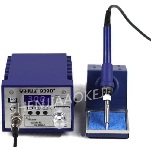 939D+LCD lead-free soldering station High-power electric iron thermostat Three-stage temperature storage 220V-240V/110V