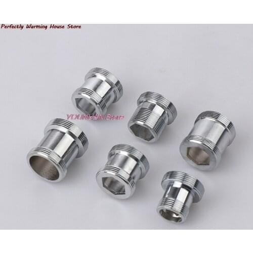 Kraan Adapter M16 M18 M20 M21 M22 M24 Draad Transfer Draad Messing Connector Badkamer Keuken Kraan Uitloop Accessoires