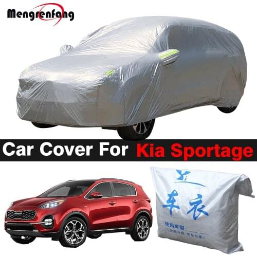 Full Car Cover SUV Outdoor Anti-UV Sun Snow Rain Dust Protection Cover For Kia Sportage
