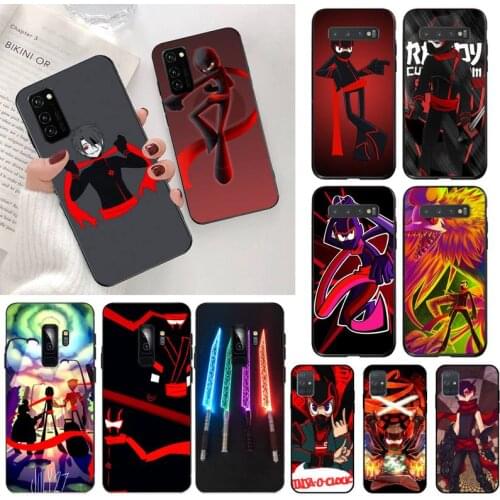 CUTEWANAN Cartoon Anime Tengu Randy DIY Painted Bling Phone Case for Samsung S20 plus Ultra S6 S7 edge S8 S9 plus S10 5G