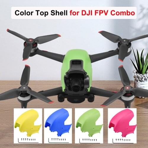 For DJI FPV Combo Drone Color Top Shell Waterproof Scratch-Resistant Protective Shell Replacement Case for FPV Combo Accessories