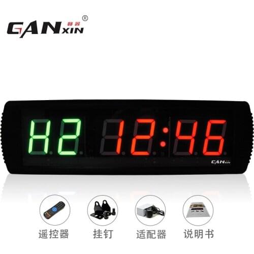 [Ganxin] for3 Inch Portable And High Quality Low Price Mini Led Timers Projection Clock Led Wall Clock