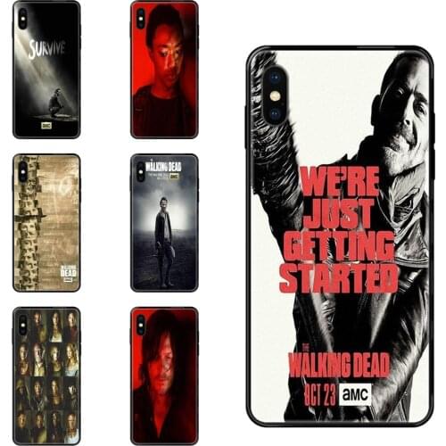 The Walking Dead Season Hard Silicone For Samsung Galaxy A5 A6 A7 A8 A10 A10S A20 A20S A20E A21S A30S A40 A50 A70 A71 A70E