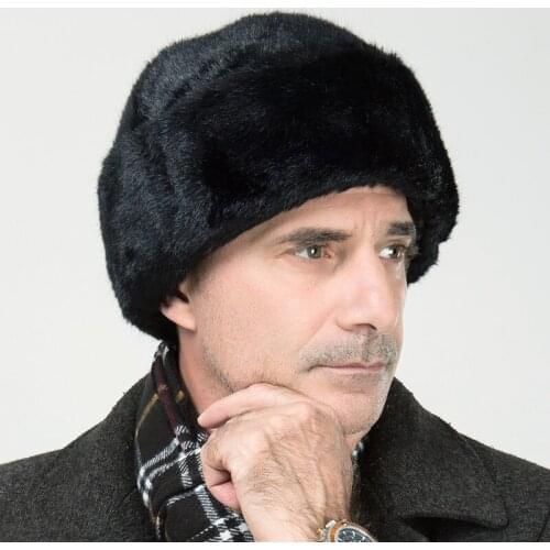 Artificial wool fox dome high-quality fur cap Russian winter hat factory direct selling B-0653
