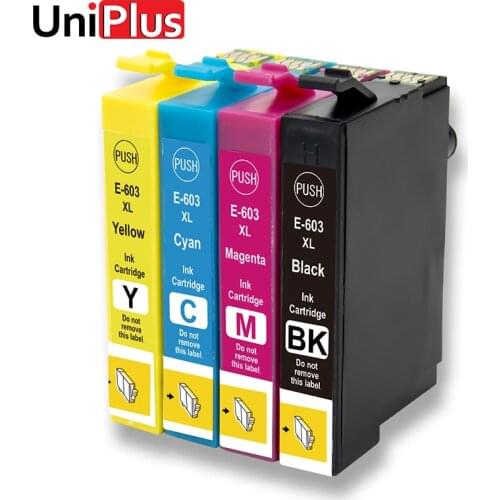 UniPlus 603XL E-603 T603 Ink Cartridge Compatible Epson 603 XL Printer XP-4100 XP-4105 XP-3105 WorkForce 2810DWF 2850DWF 2835DWF