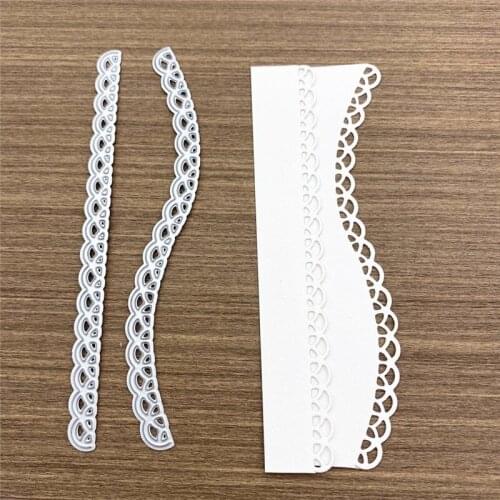Lace DIY Scrapbooking Photo Album Paper Card Craft Cute Embossing Metal Cutting Dies Stencils Scrapbooking
