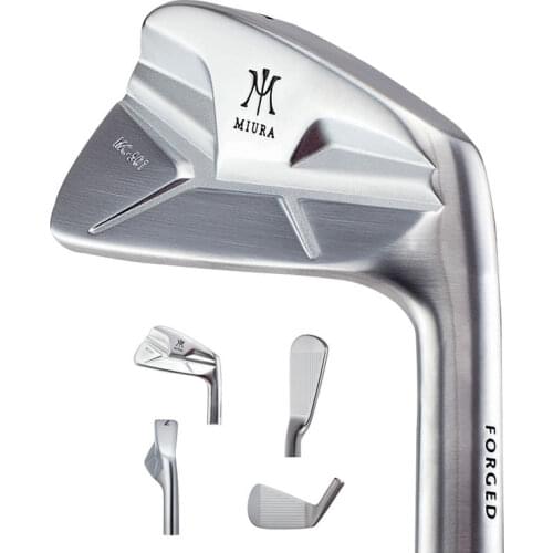 MIURA Men Golf Iron Set, MC-501 Golf Clubs, 4-9P, Forged R or S Clubs, Flexible Steel Shaft, Free Shipping